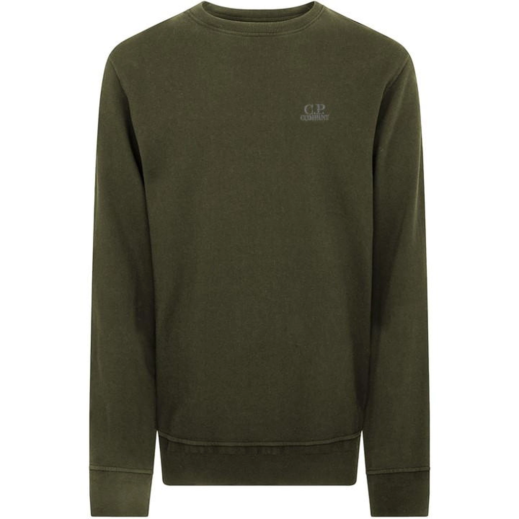 CP Company Cp Emb Crew Swt Sn00 - Green